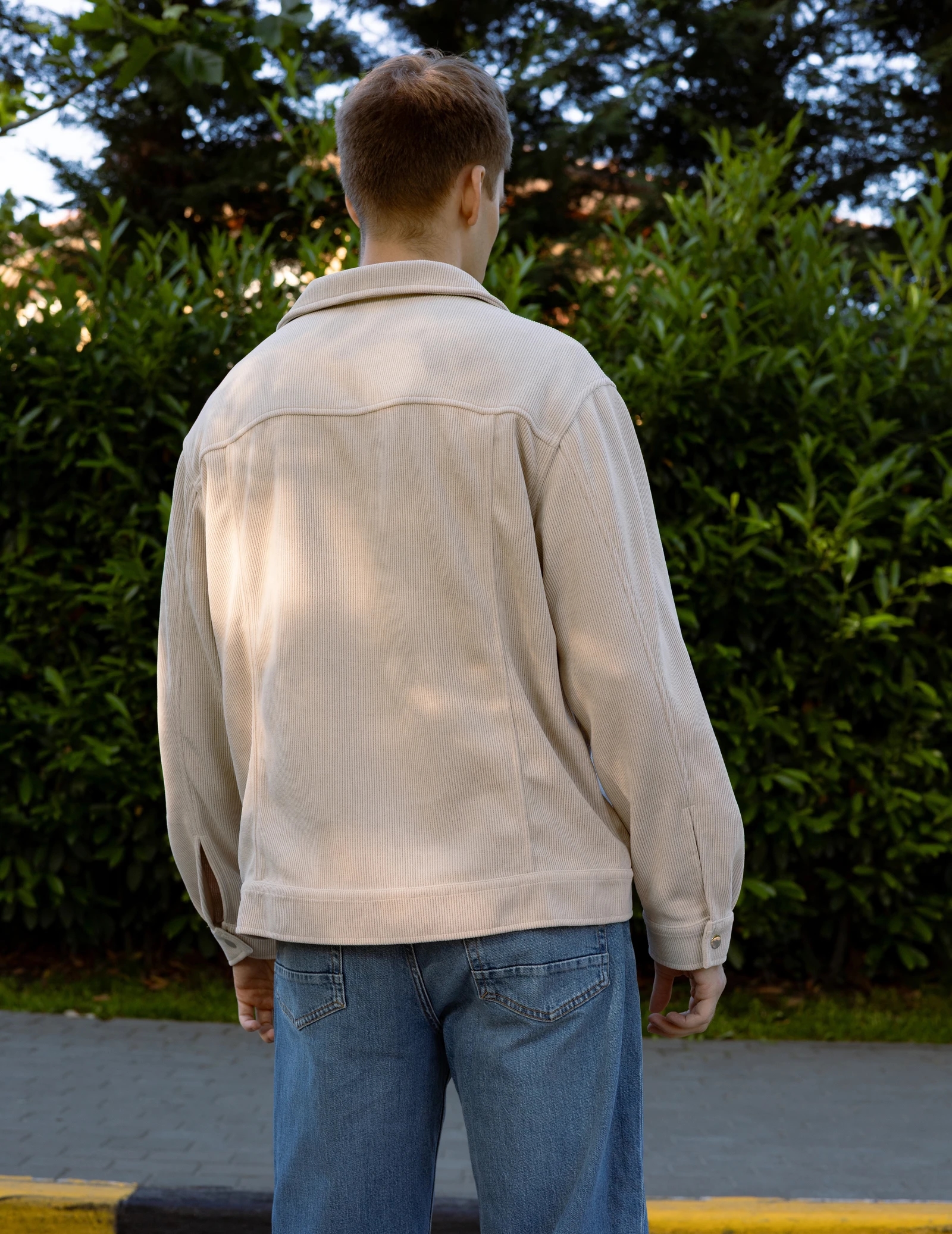 Вельветовая куртка-рубашка - изображение 6